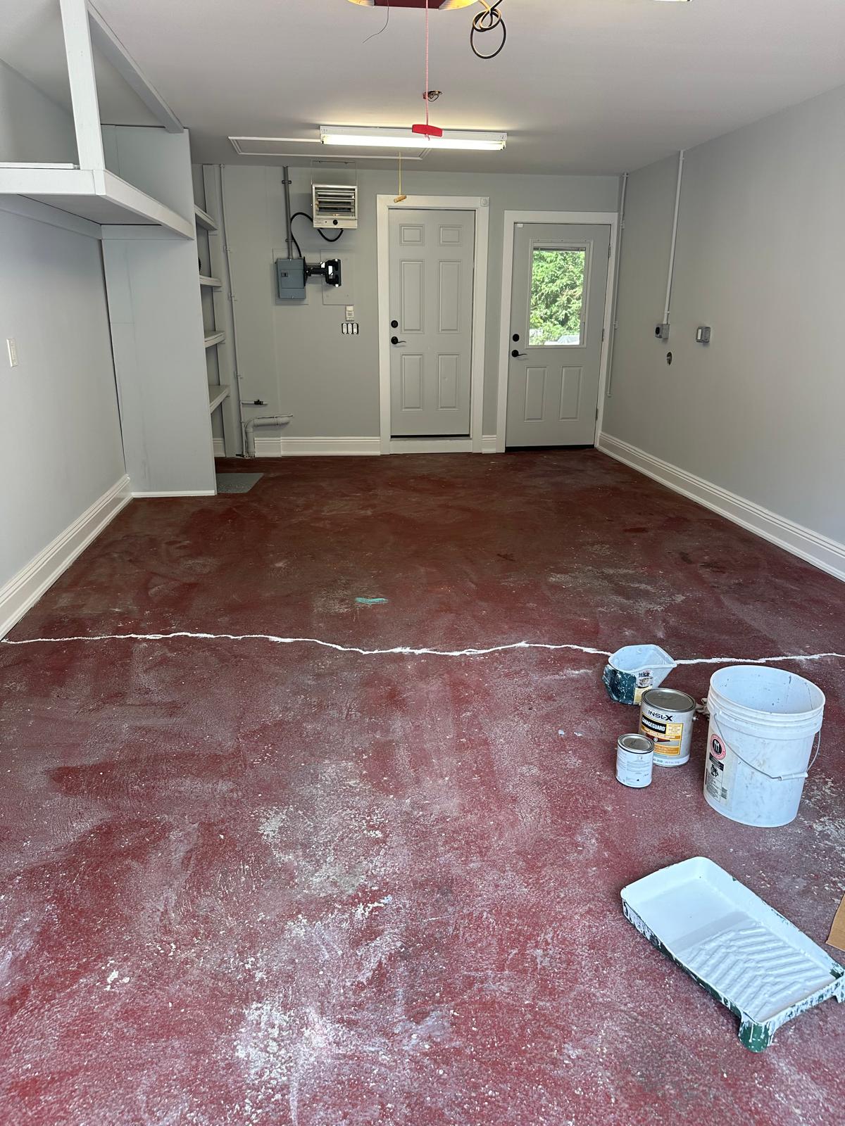 Garage before